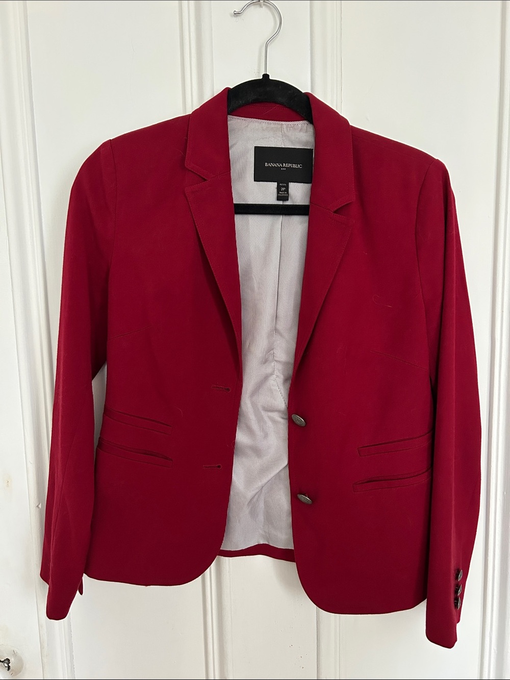 Banana Republic Red Women's Blazer